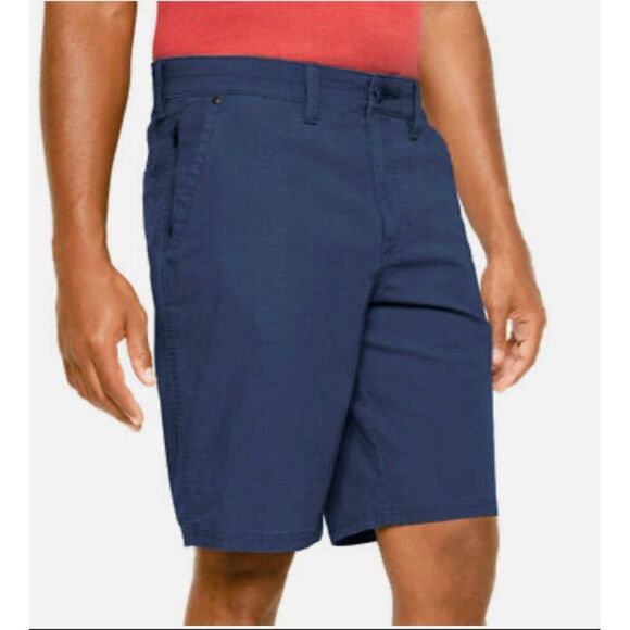 NWT Weatherproof Ripstop Multifunctional Utility Shorts in Storm Blue Size 42W - Picture 1 of 14